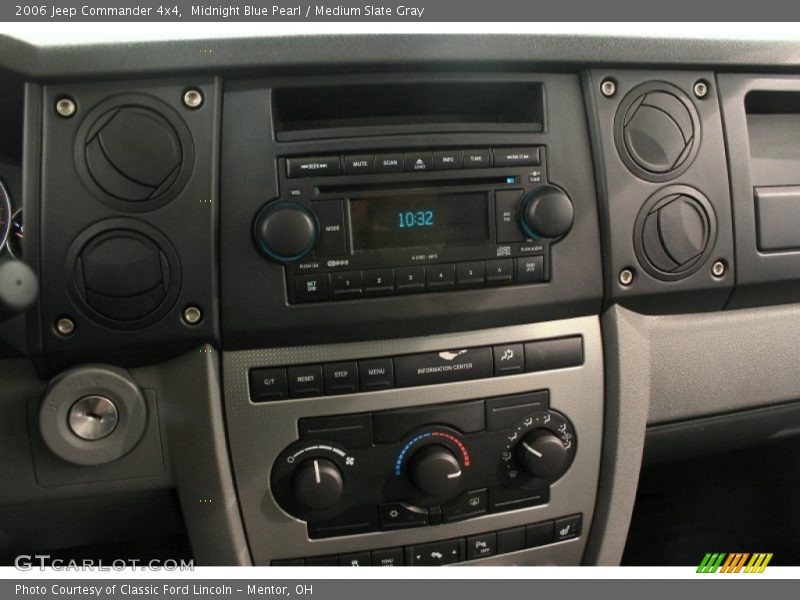 Midnight Blue Pearl / Medium Slate Gray 2006 Jeep Commander 4x4
