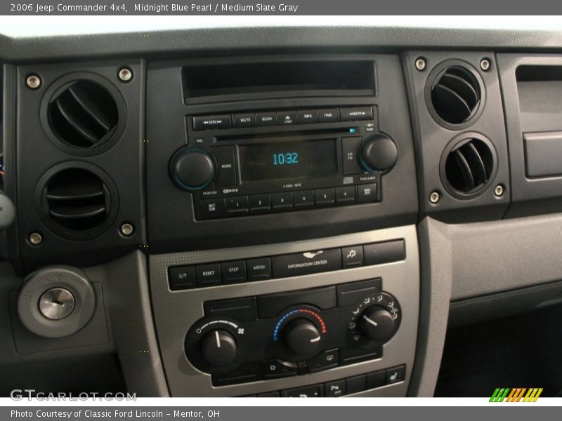 Midnight Blue Pearl / Medium Slate Gray 2006 Jeep Commander 4x4