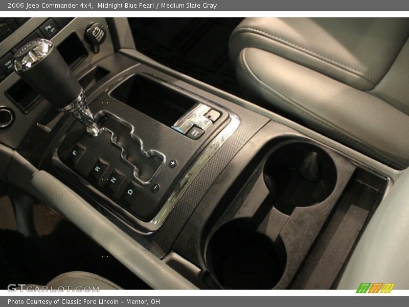 Midnight Blue Pearl / Medium Slate Gray 2006 Jeep Commander 4x4
