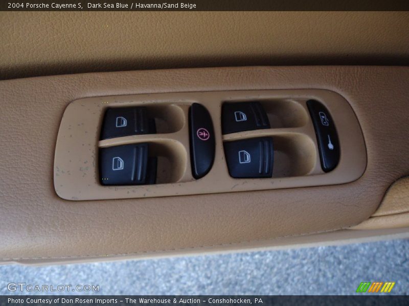 Dark Sea Blue / Havanna/Sand Beige 2004 Porsche Cayenne S