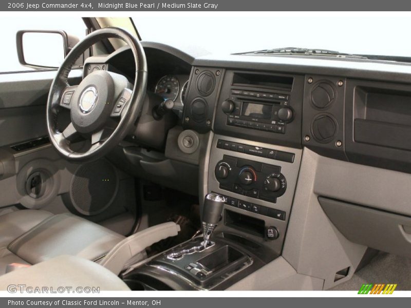 Midnight Blue Pearl / Medium Slate Gray 2006 Jeep Commander 4x4