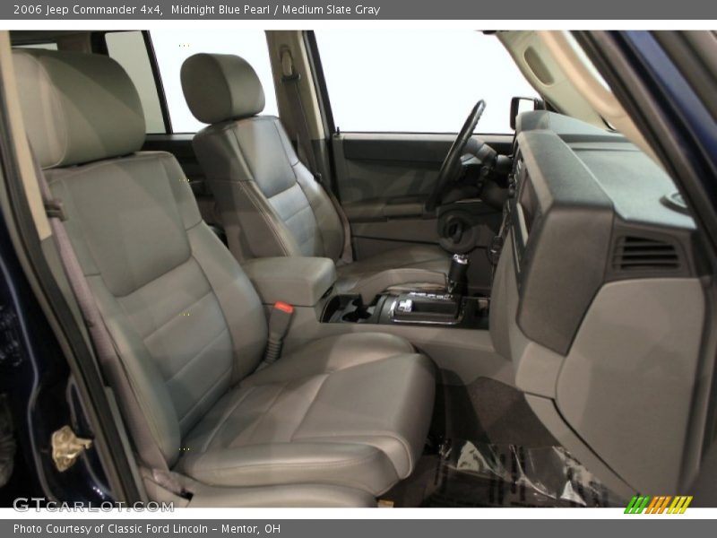 Midnight Blue Pearl / Medium Slate Gray 2006 Jeep Commander 4x4