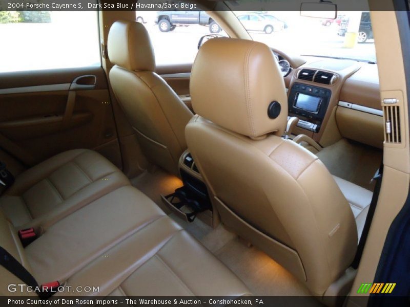 Dark Sea Blue / Havanna/Sand Beige 2004 Porsche Cayenne S