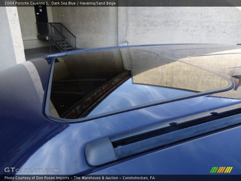 Dark Sea Blue / Havanna/Sand Beige 2004 Porsche Cayenne S