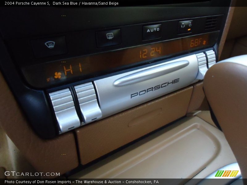 Dark Sea Blue / Havanna/Sand Beige 2004 Porsche Cayenne S