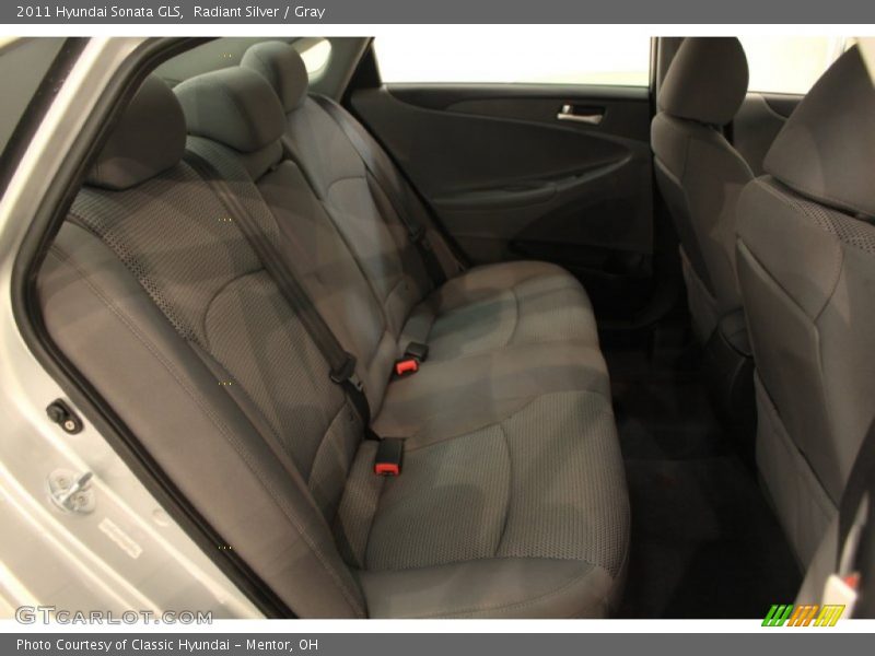 Radiant Silver / Gray 2011 Hyundai Sonata GLS