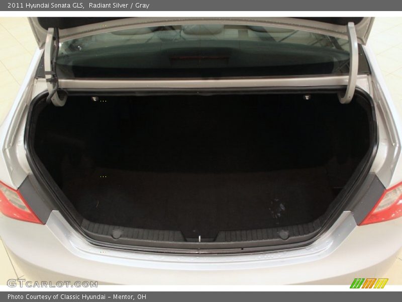 Radiant Silver / Gray 2011 Hyundai Sonata GLS