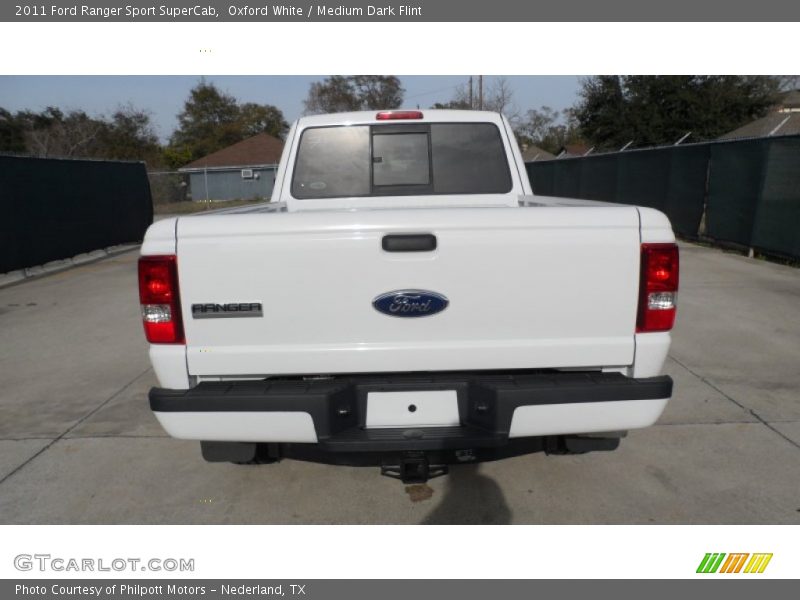 Oxford White / Medium Dark Flint 2011 Ford Ranger Sport SuperCab