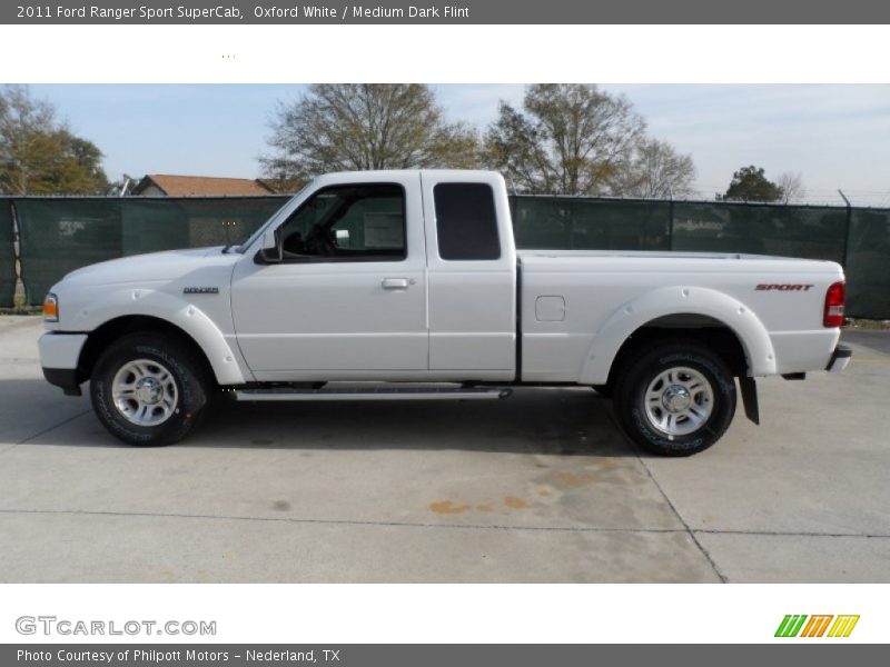  2011 Ranger Sport SuperCab Oxford White