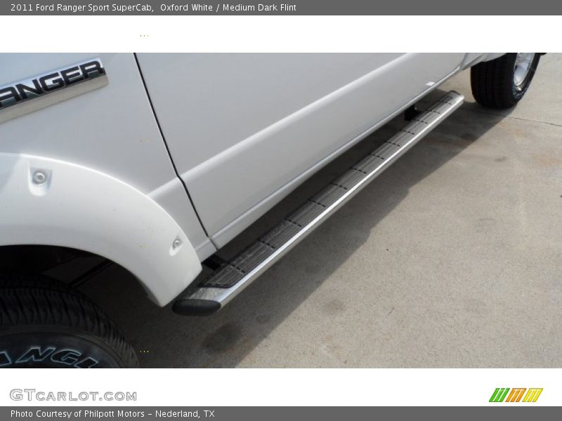 Oxford White / Medium Dark Flint 2011 Ford Ranger Sport SuperCab