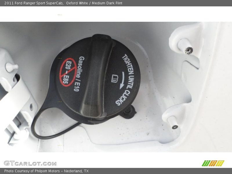 Oxford White / Medium Dark Flint 2011 Ford Ranger Sport SuperCab