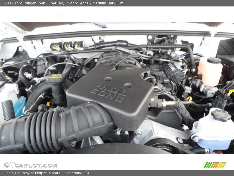 Oxford White / Medium Dark Flint 2011 Ford Ranger Sport SuperCab