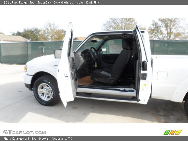 Oxford White / Medium Dark Flint 2011 Ford Ranger Sport SuperCab