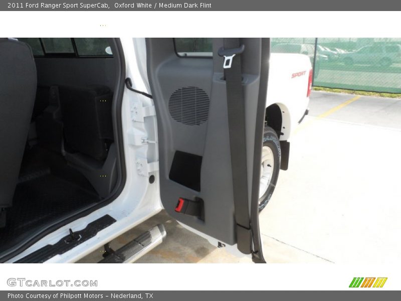 Oxford White / Medium Dark Flint 2011 Ford Ranger Sport SuperCab