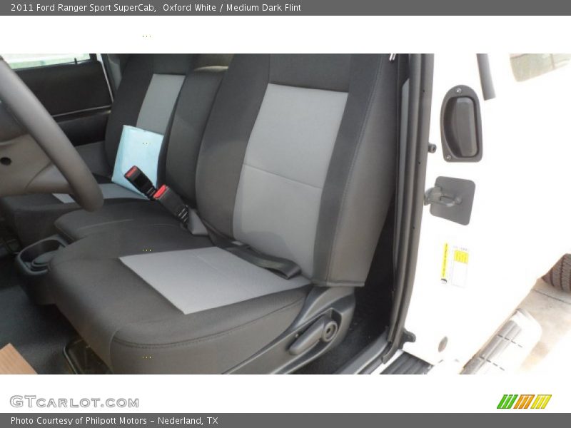 Oxford White / Medium Dark Flint 2011 Ford Ranger Sport SuperCab