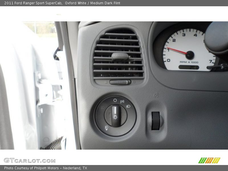 Oxford White / Medium Dark Flint 2011 Ford Ranger Sport SuperCab