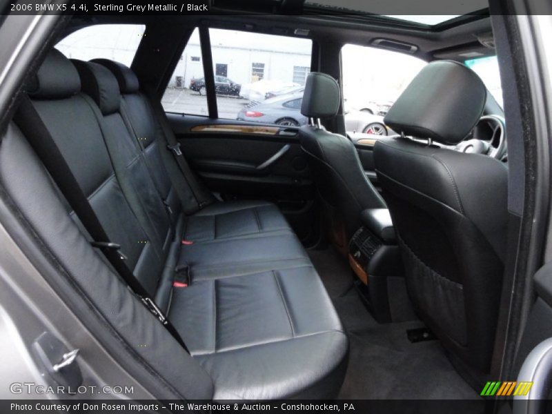 Sterling Grey Metallic / Black 2006 BMW X5 4.4i