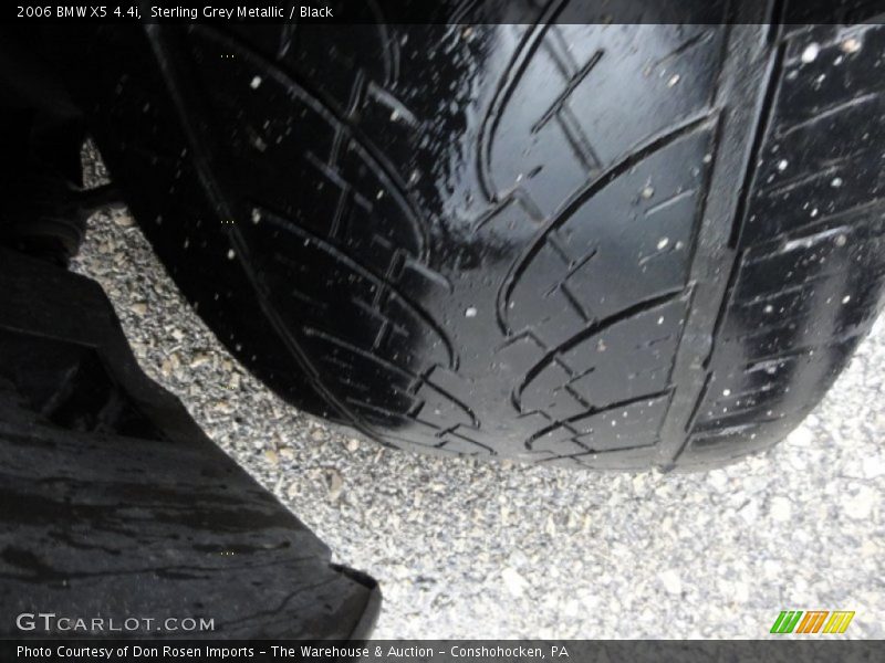 Sterling Grey Metallic / Black 2006 BMW X5 4.4i