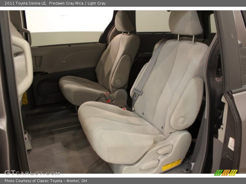 Predawn Gray Mica / Light Gray 2011 Toyota Sienna LE