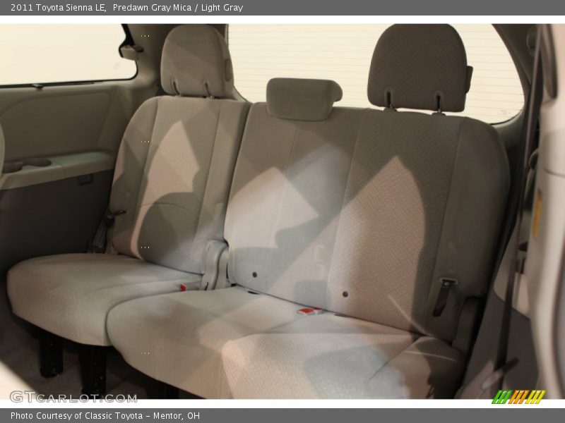 Predawn Gray Mica / Light Gray 2011 Toyota Sienna LE