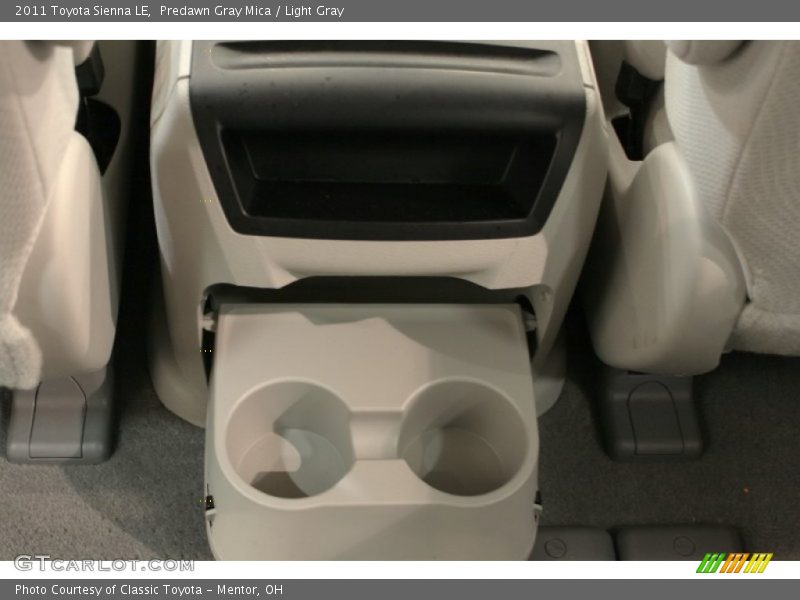 Predawn Gray Mica / Light Gray 2011 Toyota Sienna LE