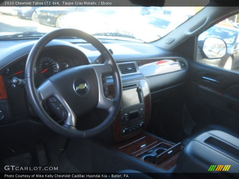 Taupe Gray Metallic / Ebony 2010 Chevrolet Tahoe LTZ 4x4