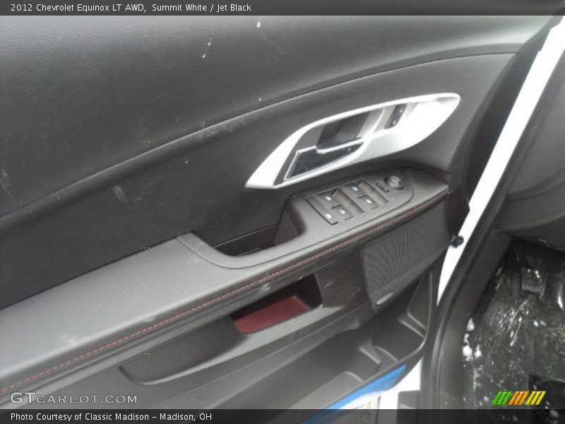 Summit White / Jet Black 2012 Chevrolet Equinox LT AWD