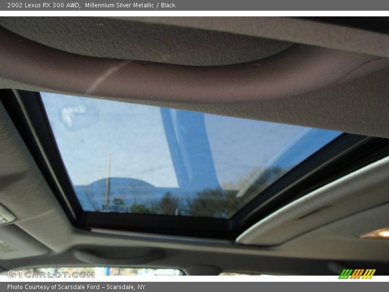 Millennium Silver Metallic / Black 2002 Lexus RX 300 AWD