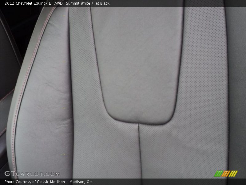 Summit White / Jet Black 2012 Chevrolet Equinox LT AWD