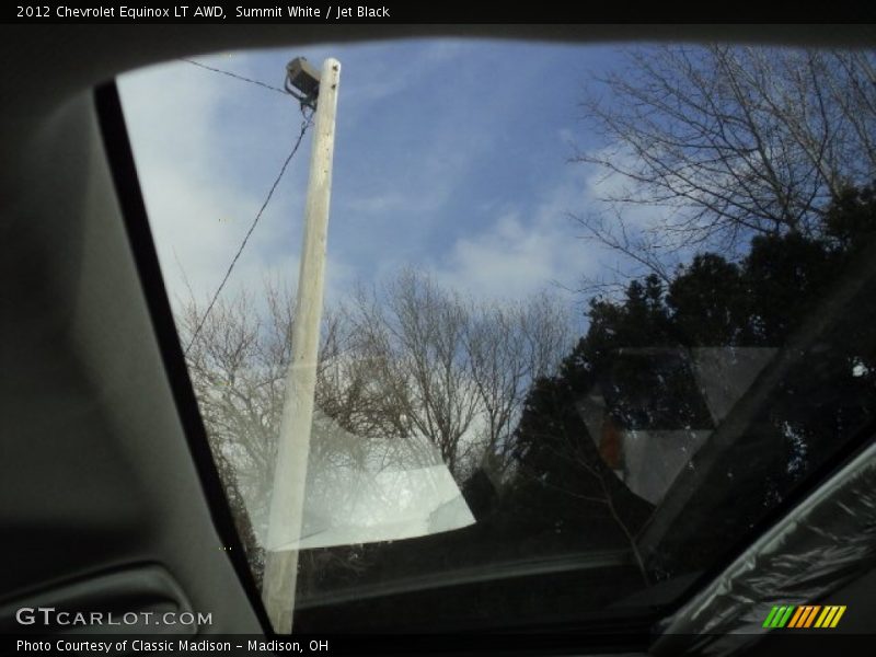 Summit White / Jet Black 2012 Chevrolet Equinox LT AWD