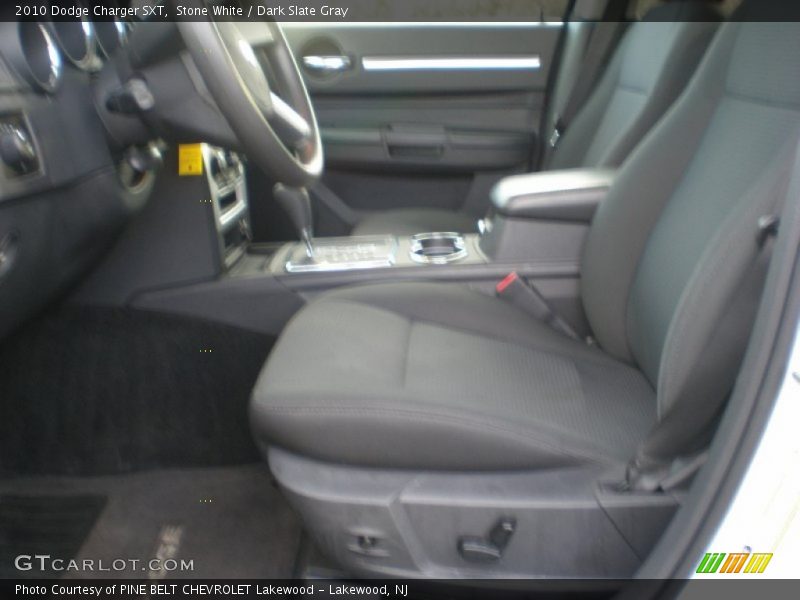 Stone White / Dark Slate Gray 2010 Dodge Charger SXT