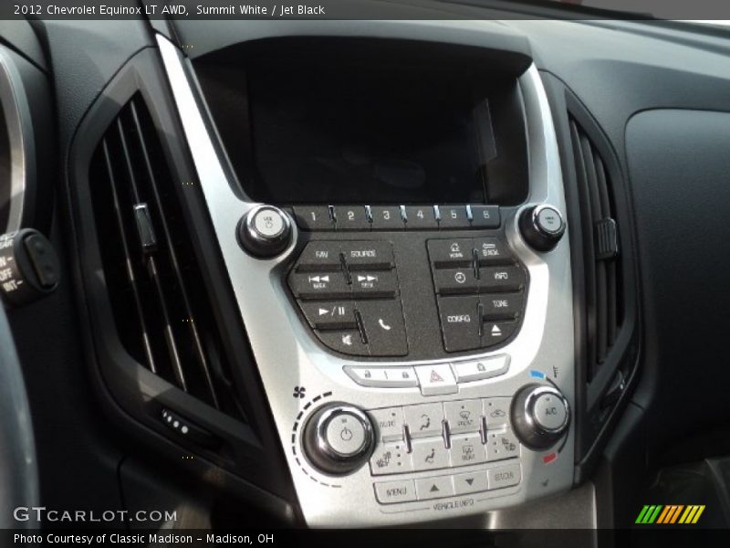 Controls of 2012 Equinox LT AWD