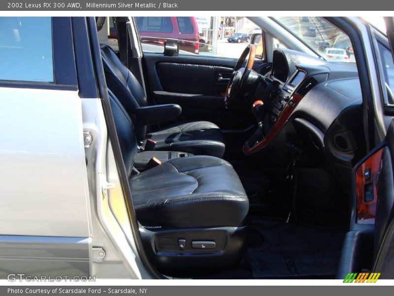 Millennium Silver Metallic / Black 2002 Lexus RX 300 AWD