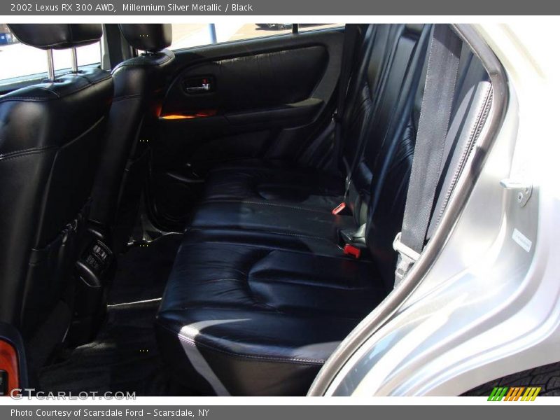 Millennium Silver Metallic / Black 2002 Lexus RX 300 AWD