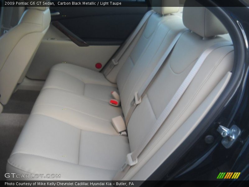 Carbon Black Metallic / Light Taupe 2009 Pontiac G6 GT Sedan
