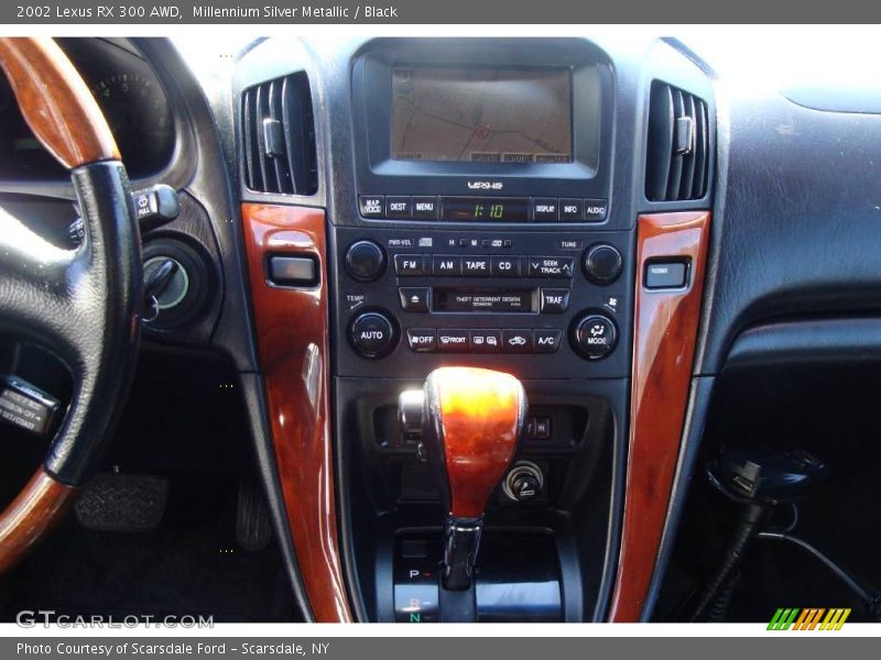 Millennium Silver Metallic / Black 2002 Lexus RX 300 AWD