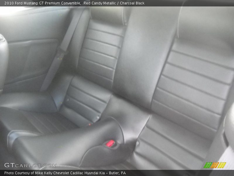 Red Candy Metallic / Charcoal Black 2010 Ford Mustang GT Premium Convertible