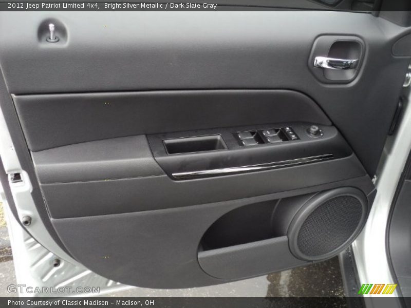 Bright Silver Metallic / Dark Slate Gray 2012 Jeep Patriot Limited 4x4