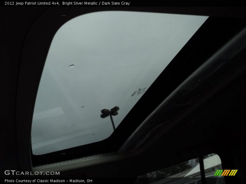 Bright Silver Metallic / Dark Slate Gray 2012 Jeep Patriot Limited 4x4