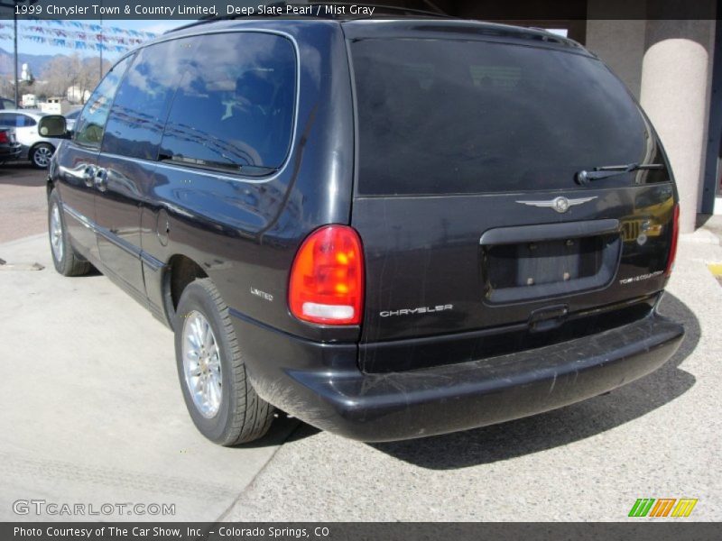 Deep Slate Pearl / Mist Gray 1999 Chrysler Town & Country Limited