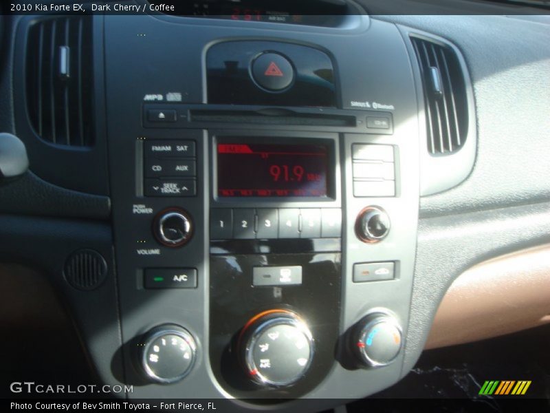 Dark Cherry / Coffee 2010 Kia Forte EX