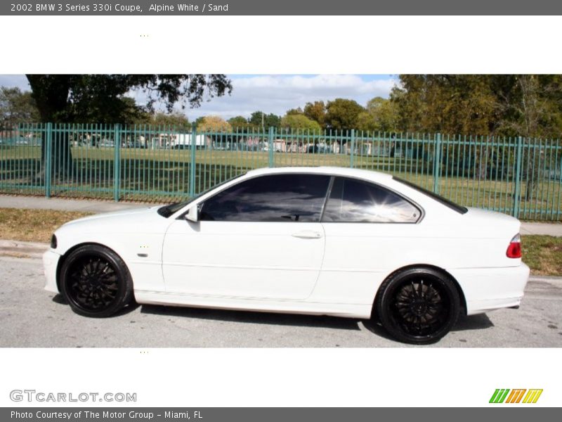 Alpine White / Sand 2002 BMW 3 Series 330i Coupe