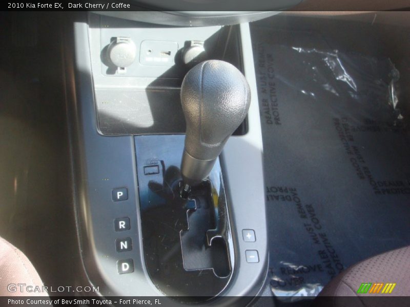 Dark Cherry / Coffee 2010 Kia Forte EX