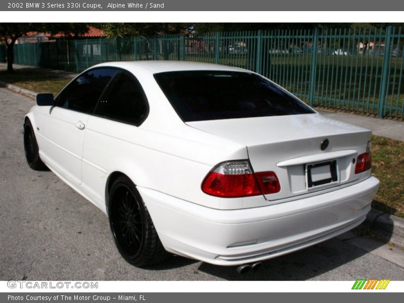 Alpine White / Sand 2002 BMW 3 Series 330i Coupe