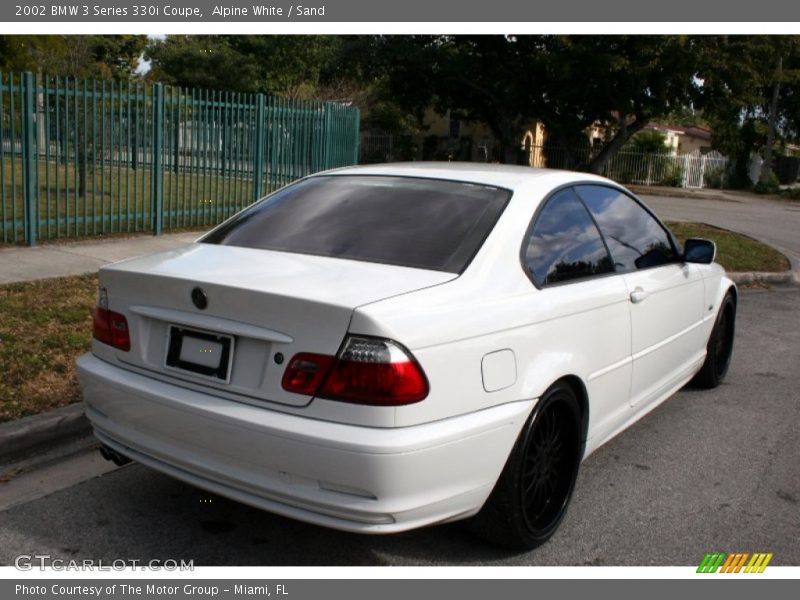 Alpine White / Sand 2002 BMW 3 Series 330i Coupe