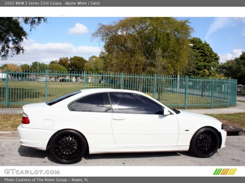 Alpine White / Sand 2002 BMW 3 Series 330i Coupe