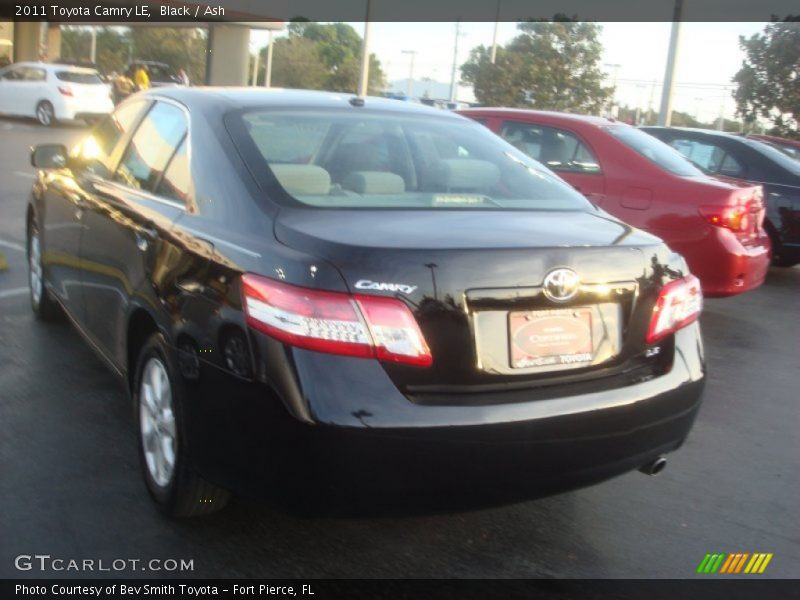 Black / Ash 2011 Toyota Camry LE