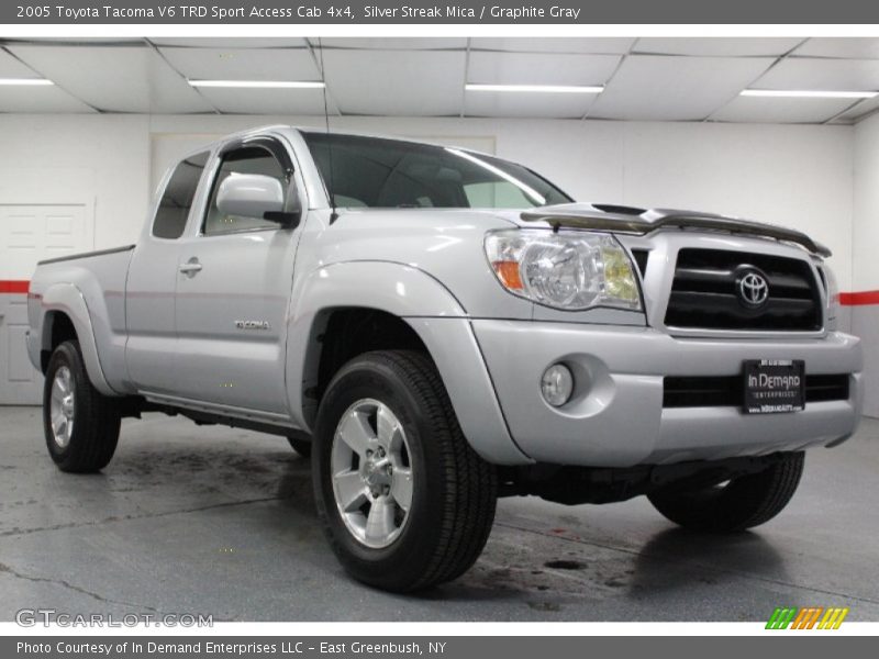 Silver Streak Mica / Graphite Gray 2005 Toyota Tacoma V6 TRD Sport Access Cab 4x4