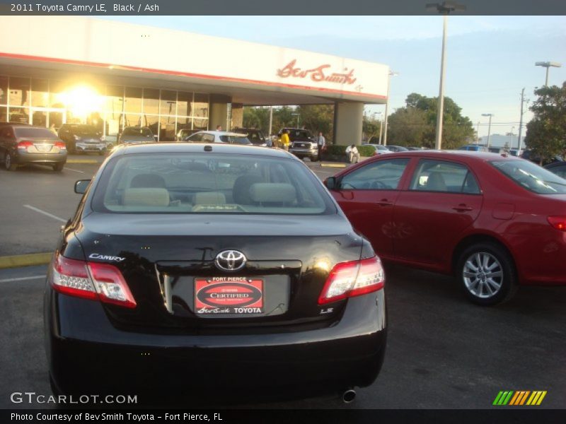 Black / Ash 2011 Toyota Camry LE