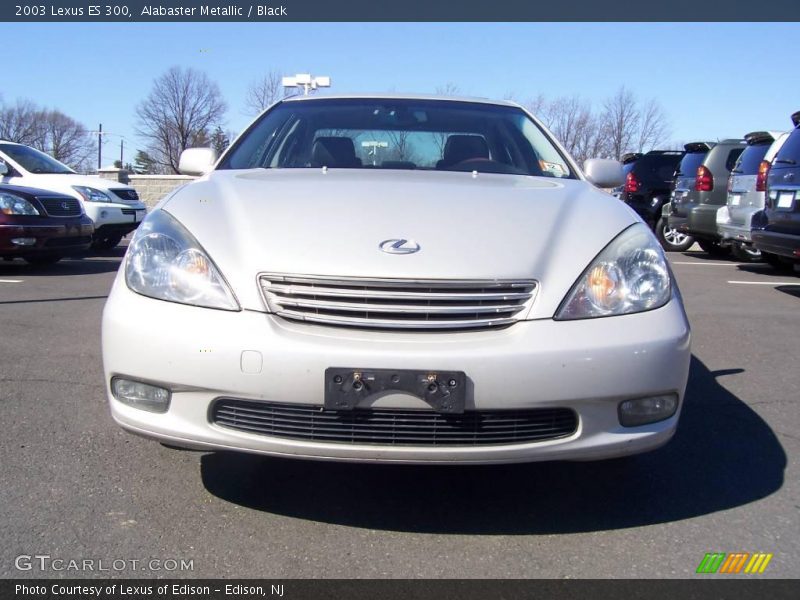 Alabaster Metallic / Black 2003 Lexus ES 300